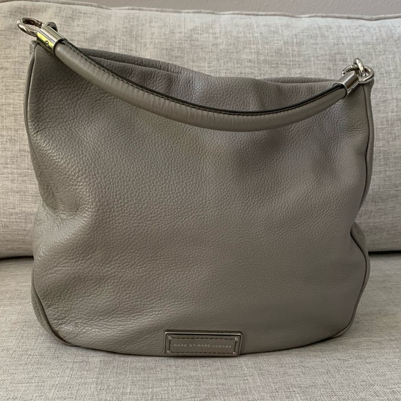 Marc By Marc Jacobs Handbags - Marc Jacobs Too hot To Handle hobo pebble grey